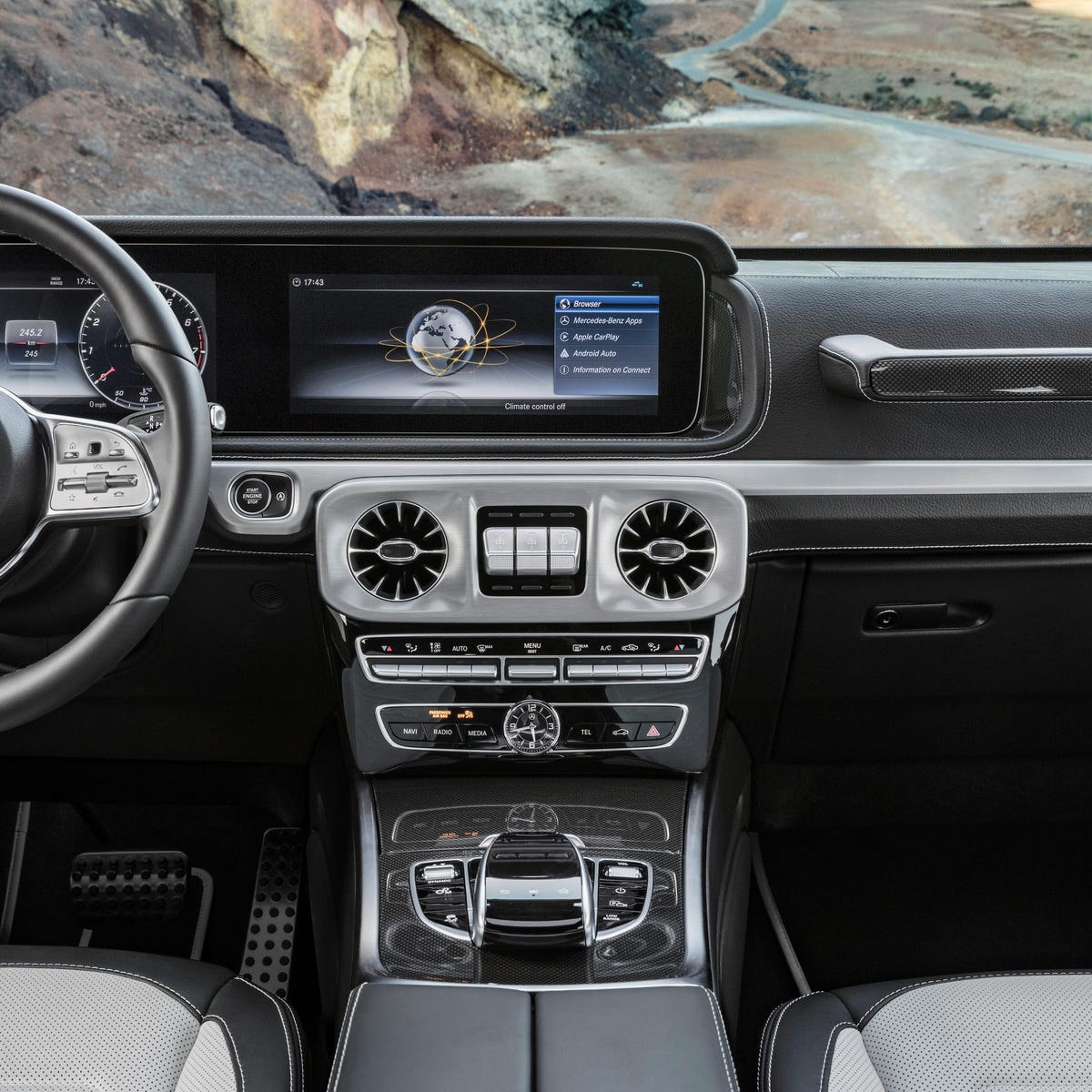 Mercedes-Benz reveals a cushier 2019 G-Class interior - CNET