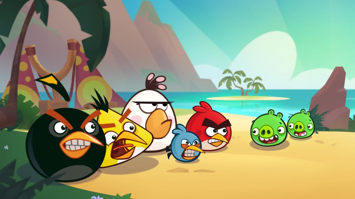 Angry Birds Reloaded brings slingshot madness to Apple Arcade - CNET