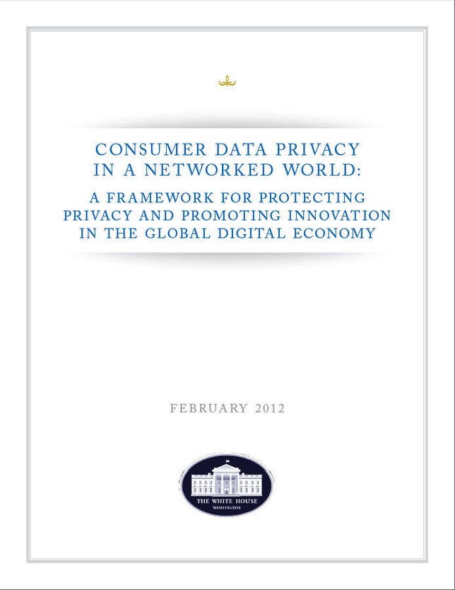 The Consumer Privacy Bill of Rights: can it help?