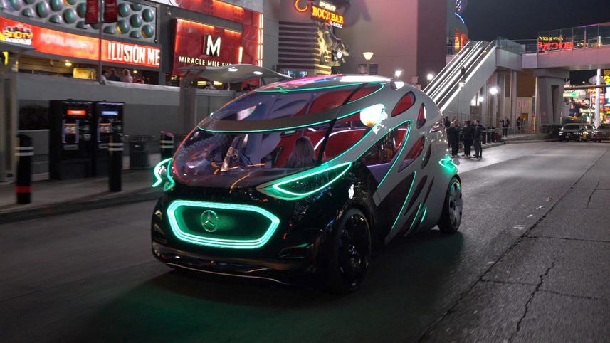 CES 2019: We take a ride in the Mercedes-Benz Vision Urbanetic concept