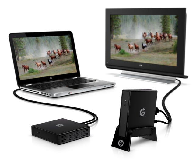 HP Wireless TV Connect: useful but bulky.
