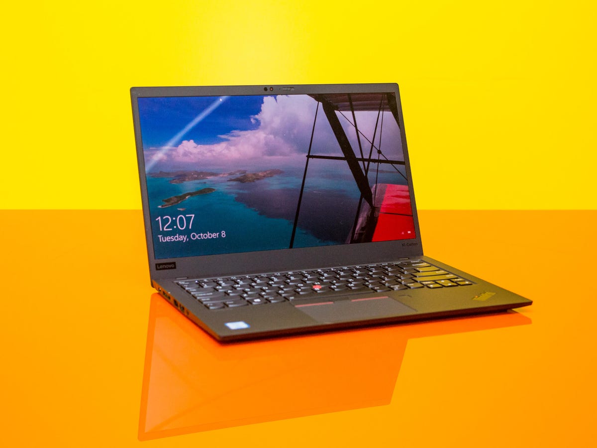 Lenovo ThinkPad X1 Carbon (7th Gen) review: Fantastic business laptop for  frequent flyers and coffee-shop denizens - CNET