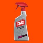 Mothers CMX Surface Prep show on an orange background