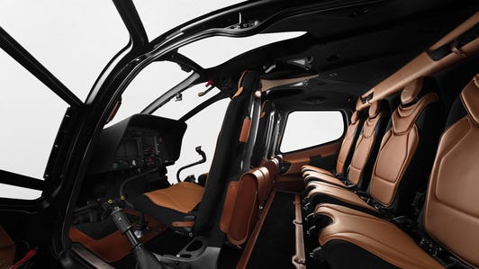 Aston Martin Airbus helicopter