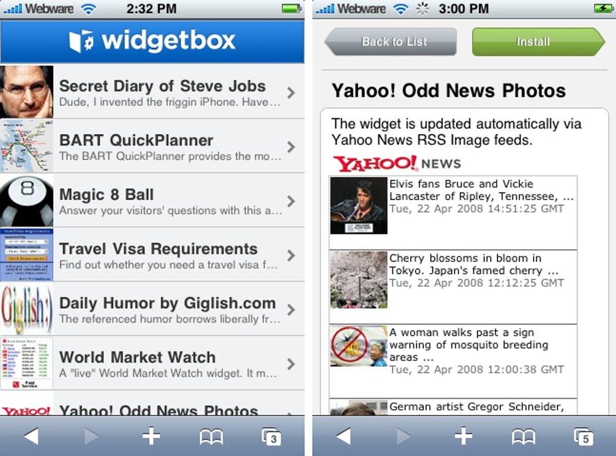 Widgetbox-iPhone