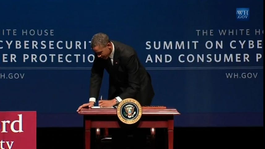 President Obama signs executive order for information sharing (video)