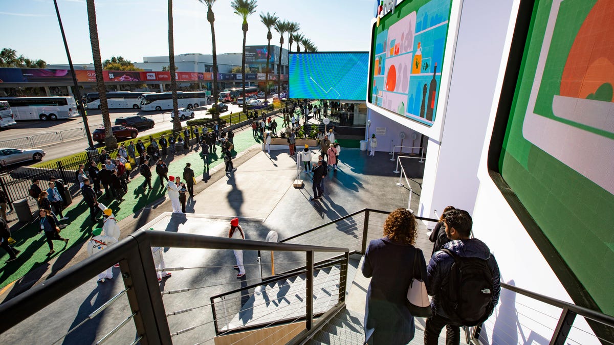 Google Booth CES 2020