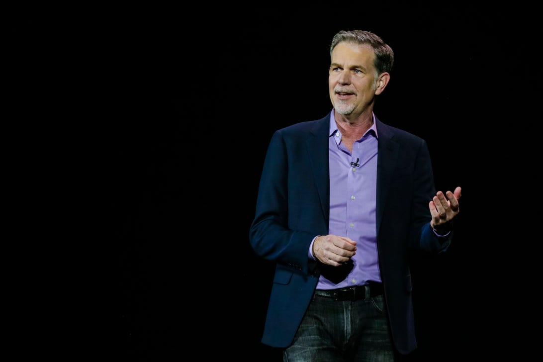 Netflix CEO Reed Hastings is writing a book