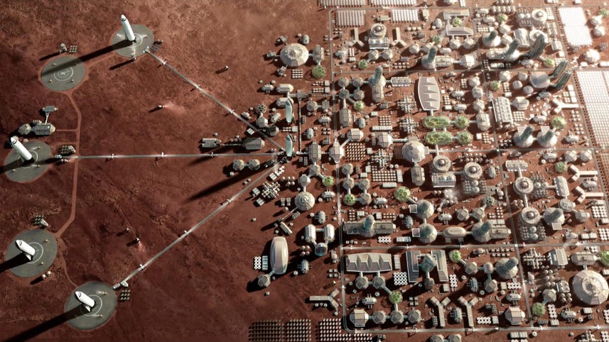 SpaceX's Elon Musk updates Mars plans