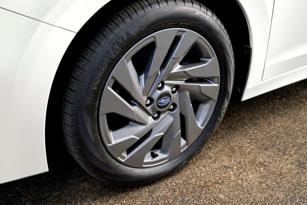 2023 Subaru Legacy front wheel closeup