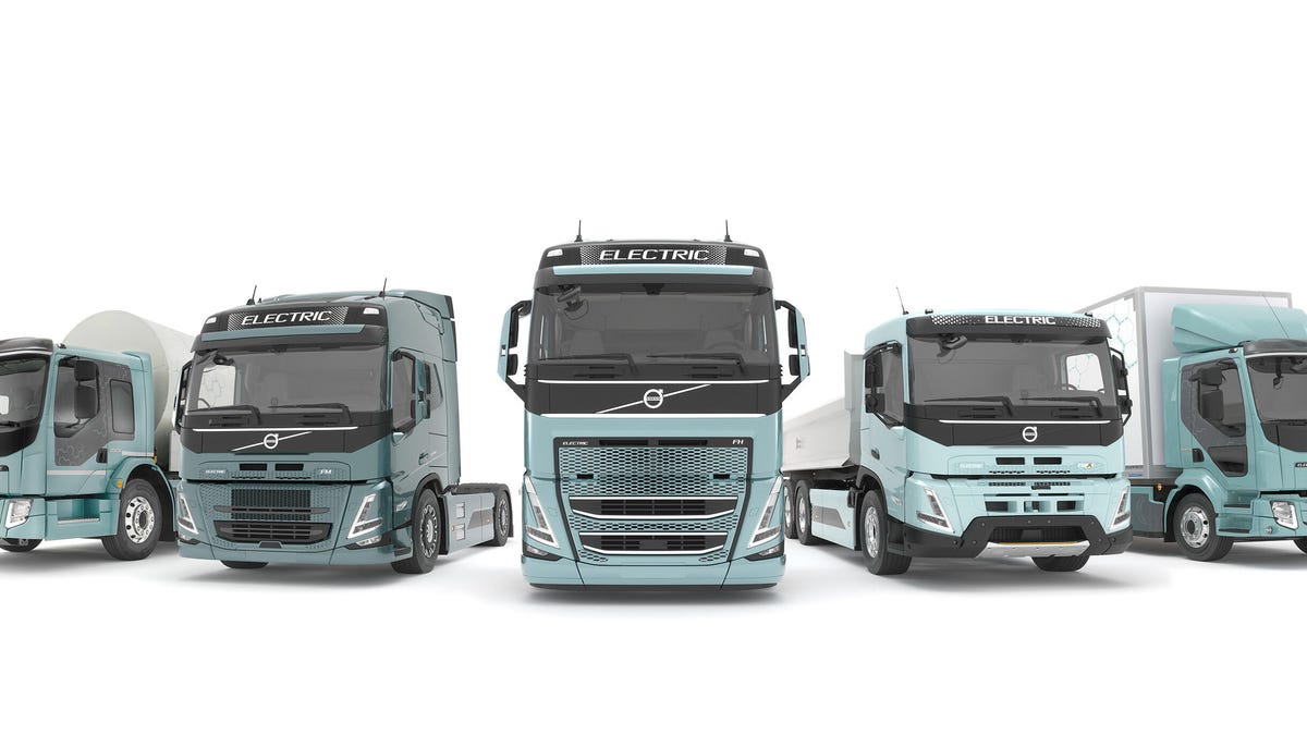 Volvo Trucks electric lineup