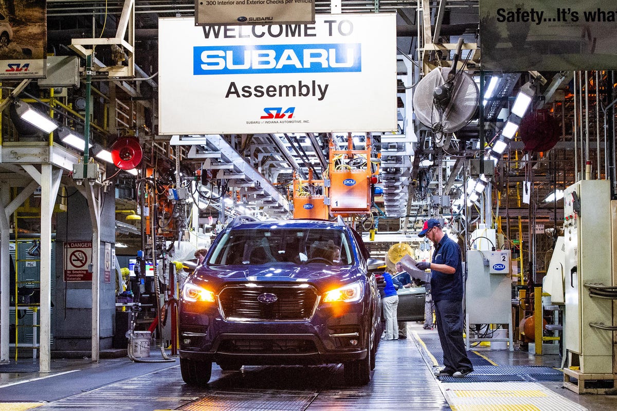 Subaru Ascent Indiana factory