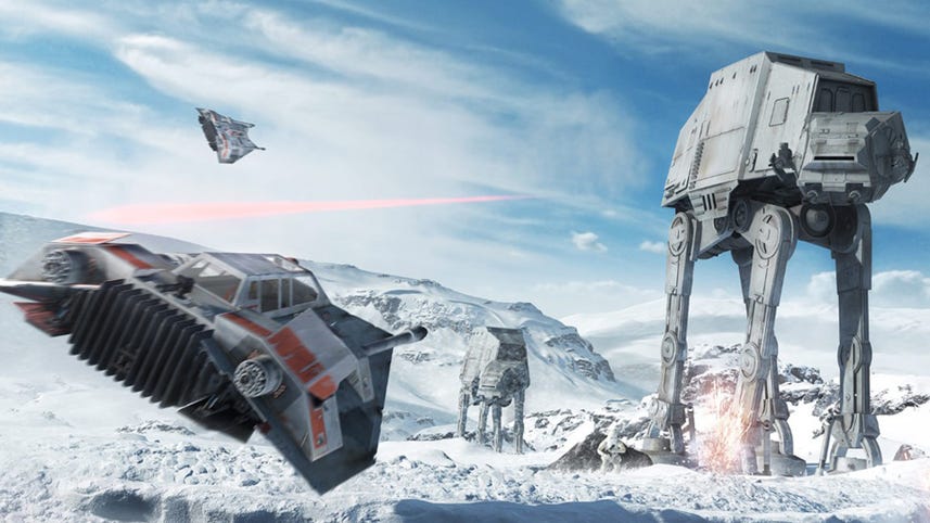 Star Wars Battlefront: Beta - Hoth Walker Assault highlights