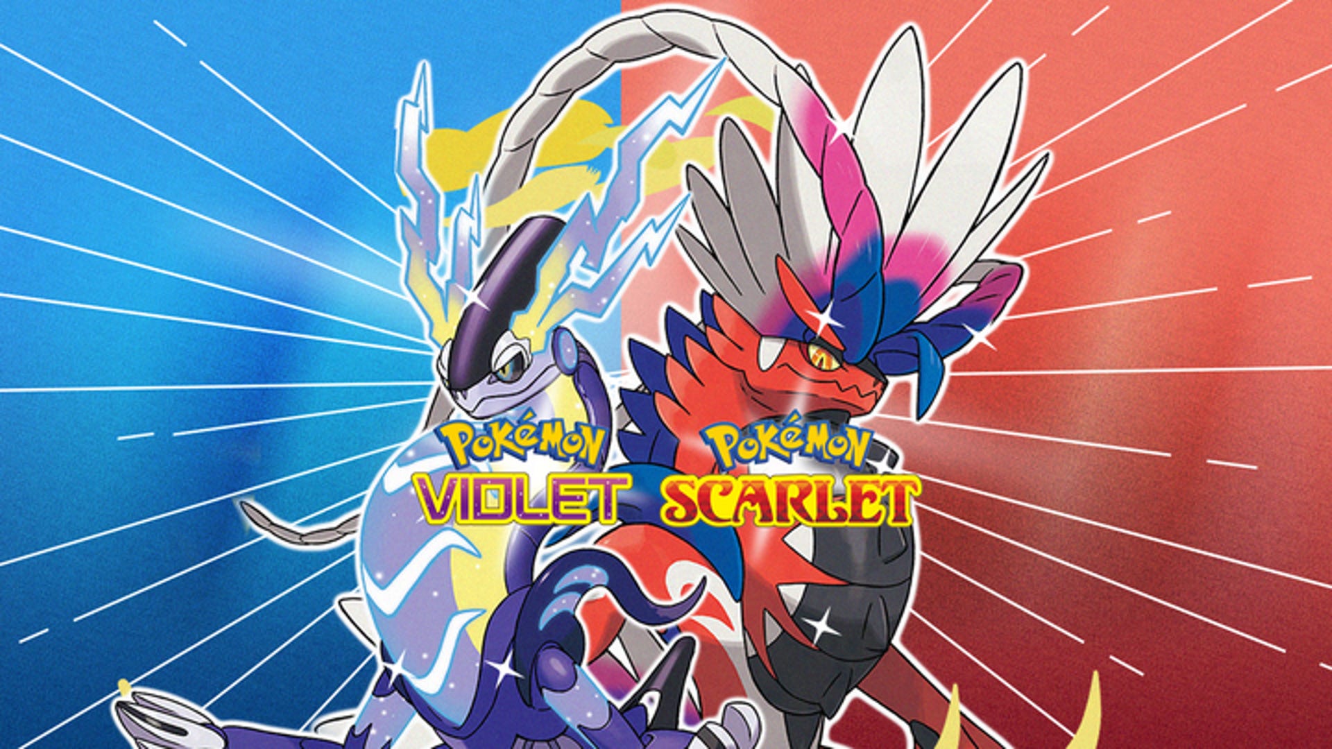 Pokemon Scarlet and Violet splash page