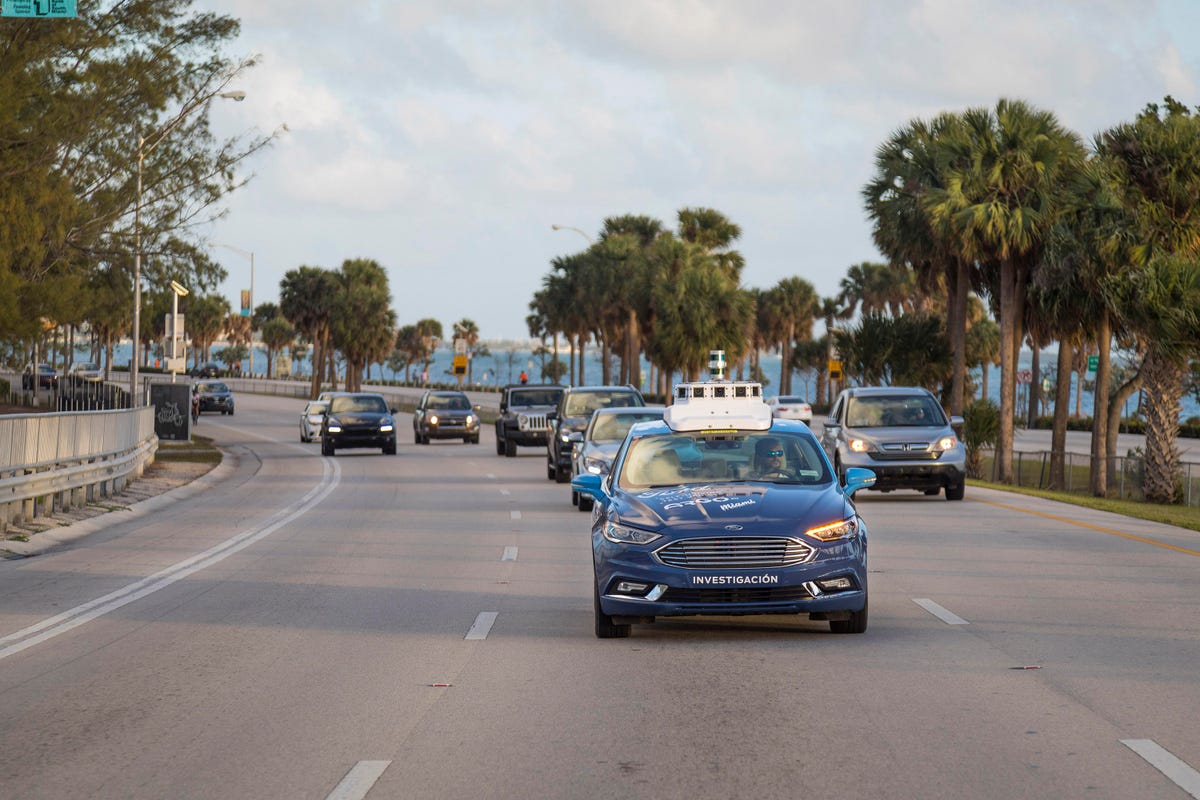 Ford Miami Self-Driving Cars