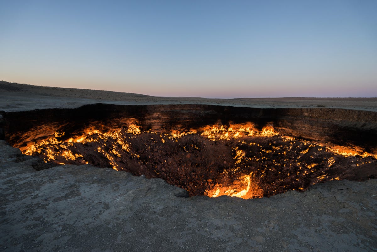 Turkmenistan's "Gateway to Hell" Crater