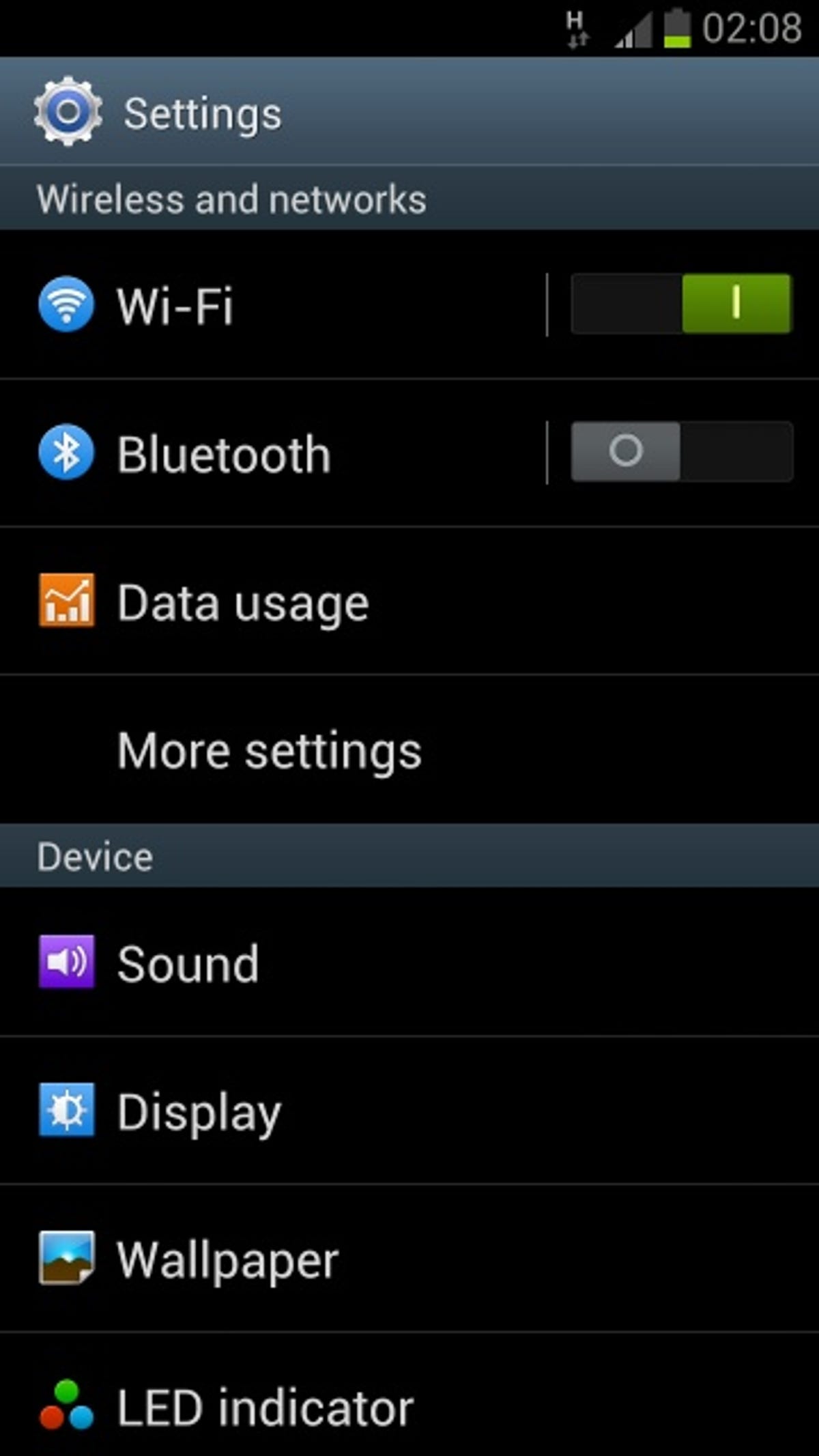 Samsung Galaxy S3 battery life: screen timeoutWi-Fi settings