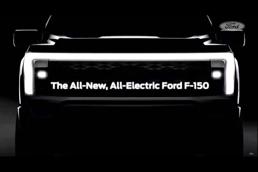 Ford F-150 EV teaser