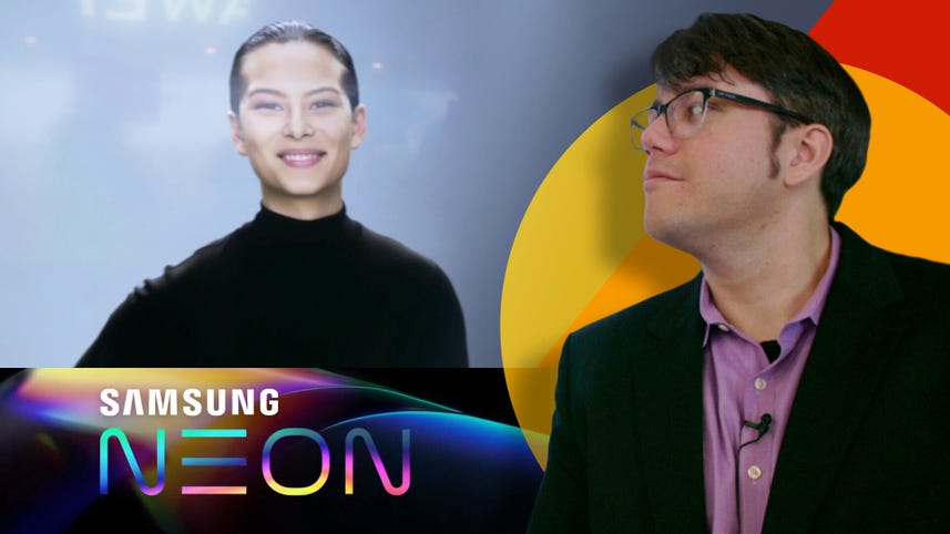 Neon, the lifelike AI from Samsung, answers my questions and takes me to the uncanny valley