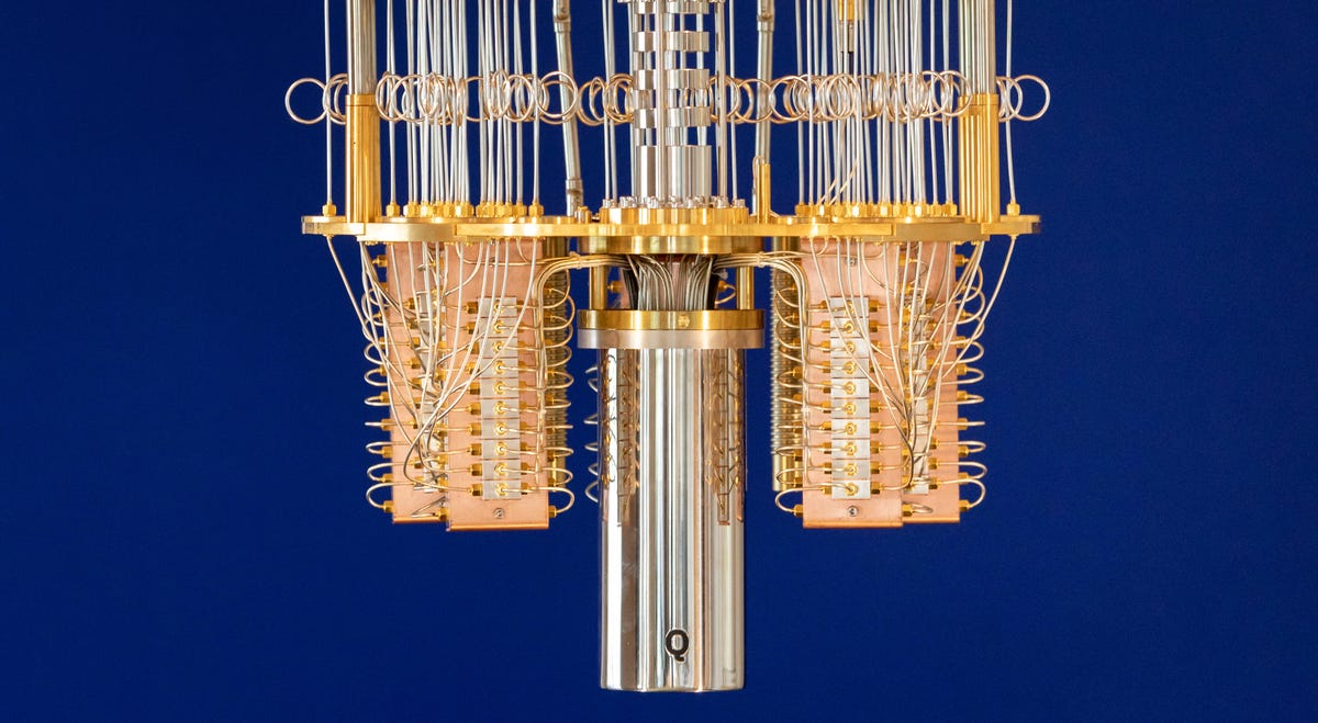 The IBM Q quantum computer looks nothing like a classical computer.