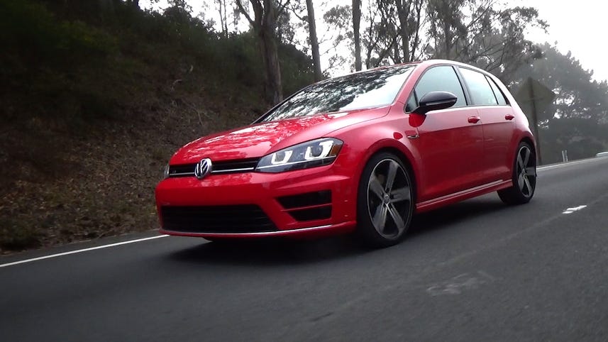 A quick ride with the Golf R