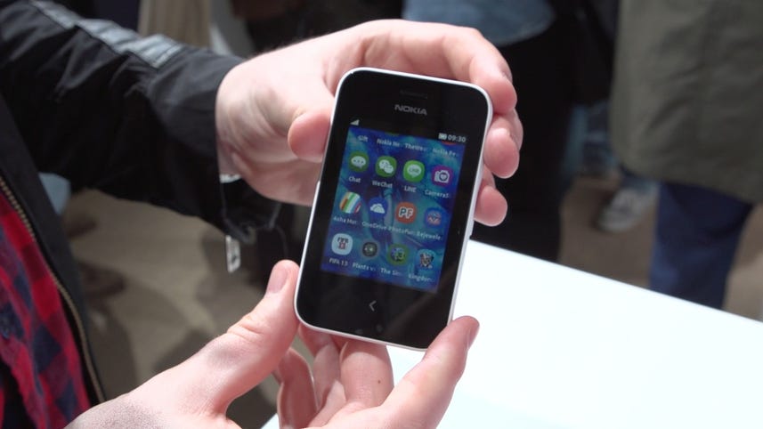Nokia Asha 230 shows off teeny-tiny touchscreen