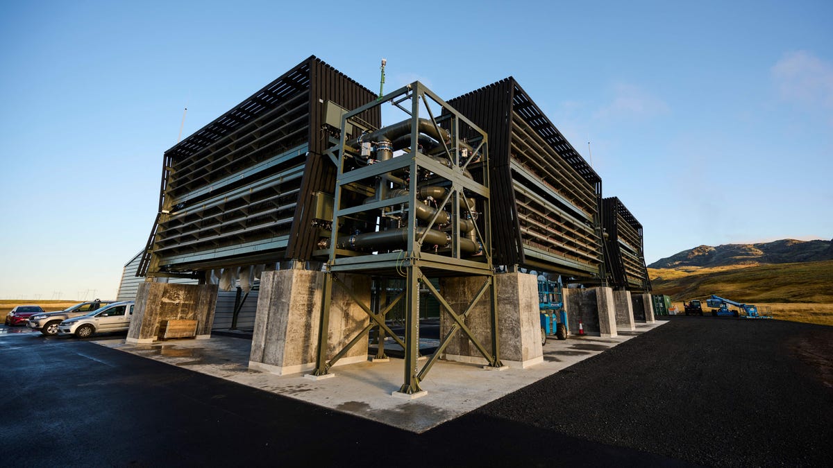 Orca facility Iceland carbon dioxide