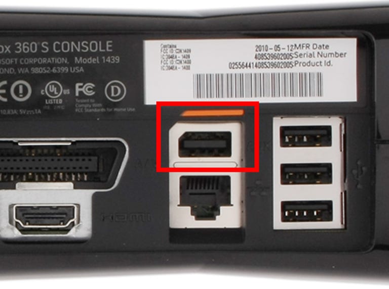 The Kinect-specific port in the latest version of the Xbox 360 hardware.