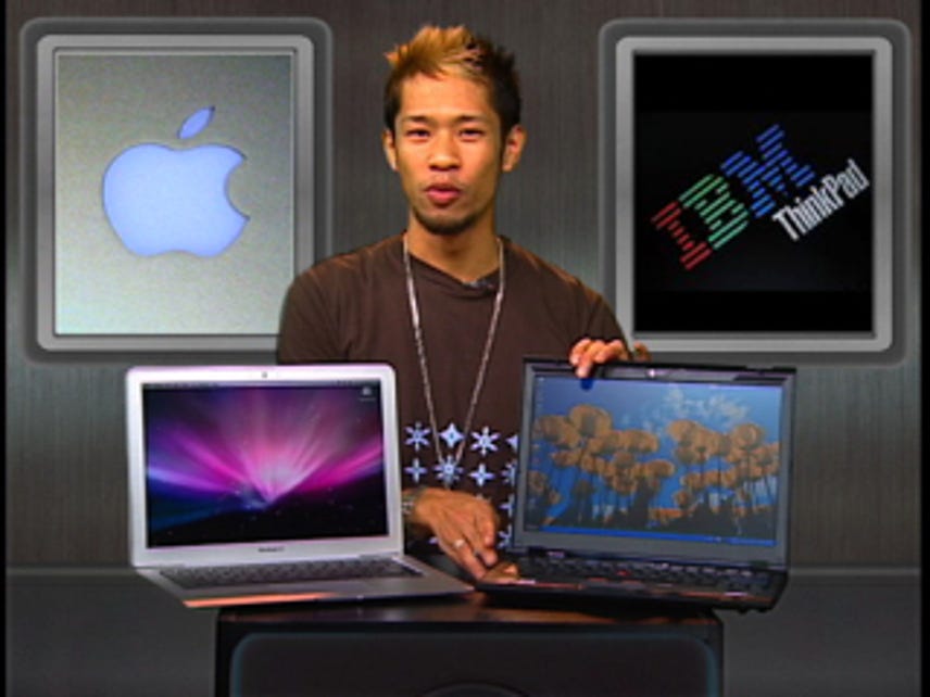 Prizefight: MacBook Air vs. Thinkpad X300