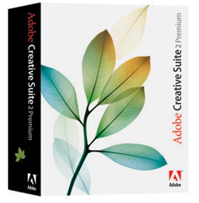 Adobe's CS2 (box above) may soon be obsolete.