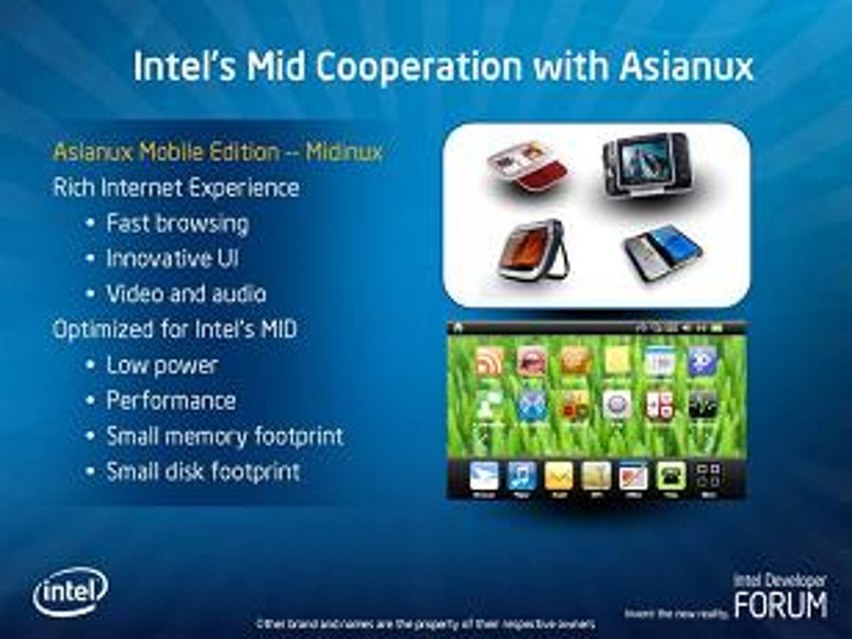 Asianux distributes Mobile Midinux