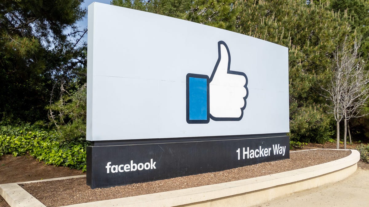 Facebook headquarters in Menlo Park, California