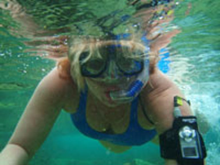 Snorkelling with the H20 Audio