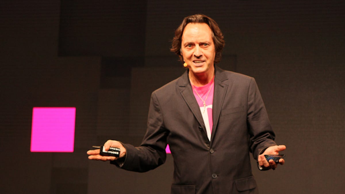 John Legere at T-Mobile event July 10, 2013