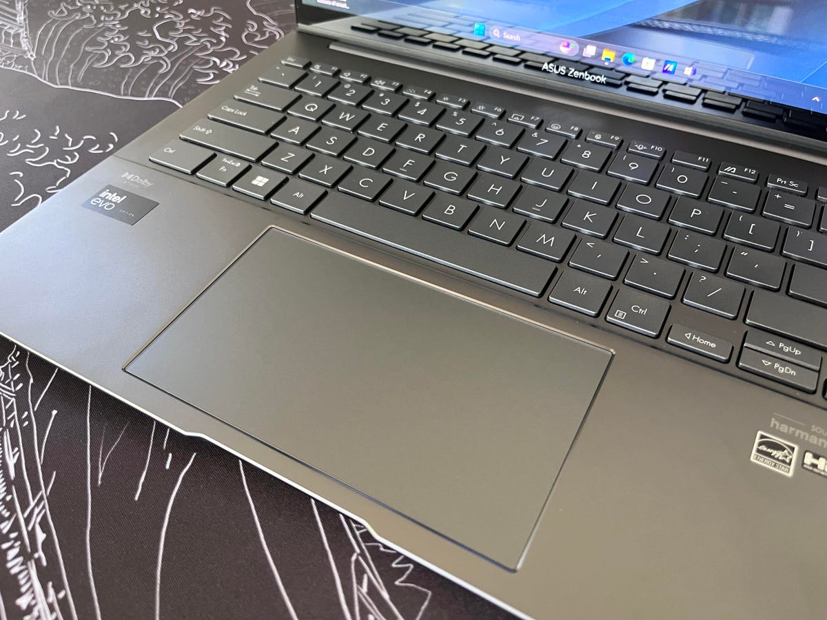 Asus Zenbook 14 OLED Q425 touchpad