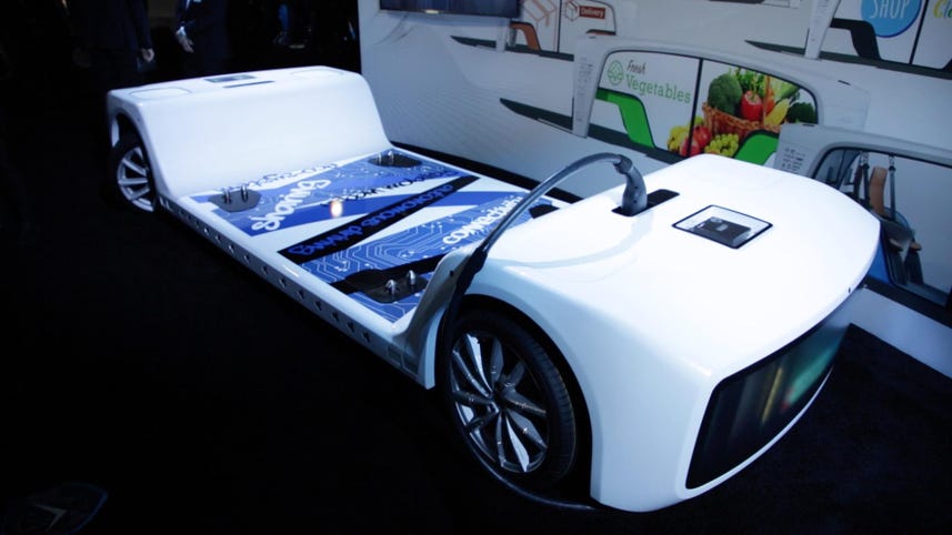 Rinspeed CES concept car features a cabin for every need