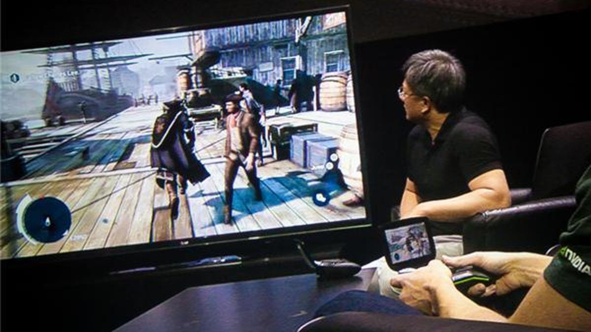 Nvidia Project Shield at CES