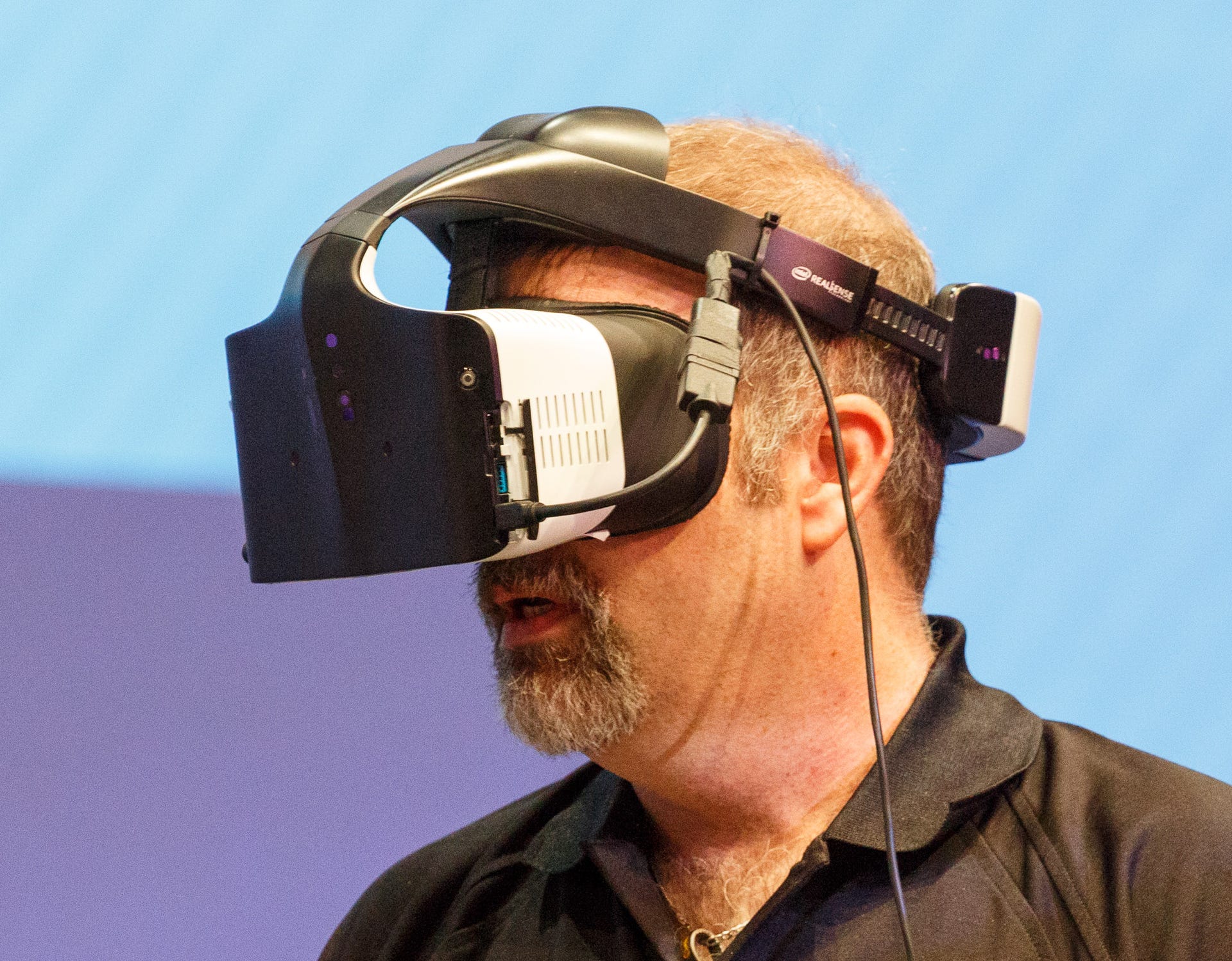 Intel's Alloy headset, unveiled earlier this year, aims to offer VR without ungainly cables hooked up to a PC.