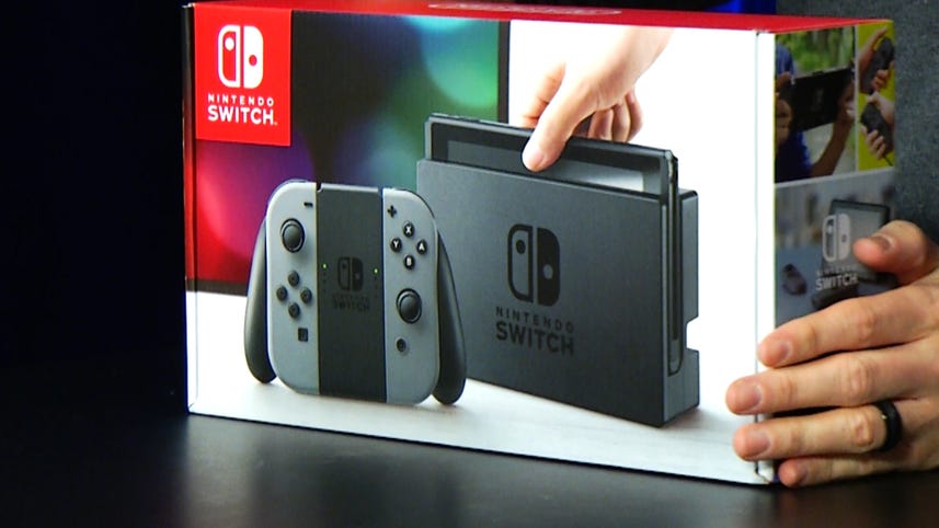 Let's unbox the Nintendo Switch and some of its accessories
