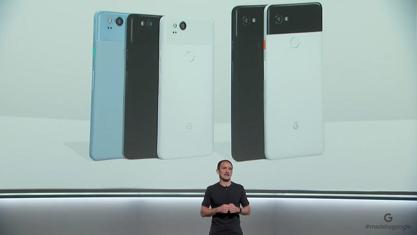 Google shows off its second-generation Pixel phones