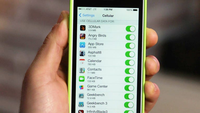 Tips and tricks for using less data on iOS 7