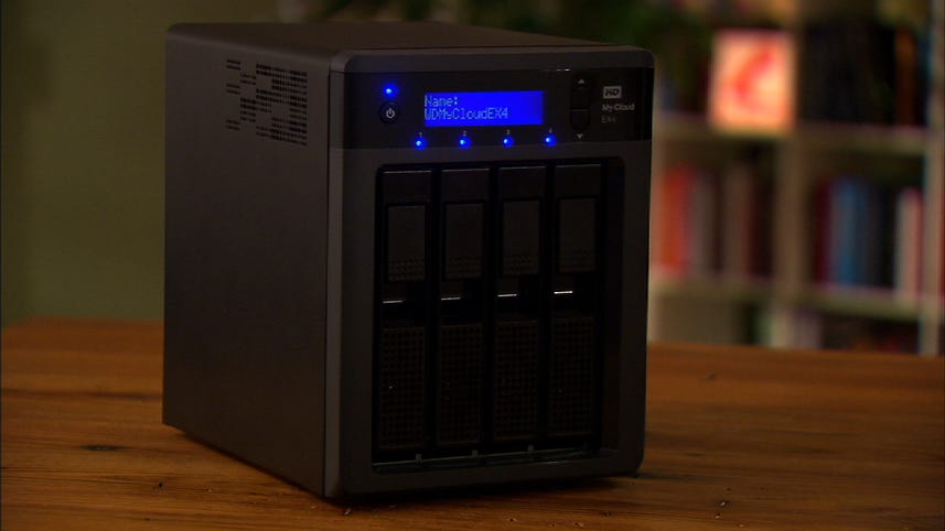 The WD My Cloud EX4 is an excellent NAS for home users