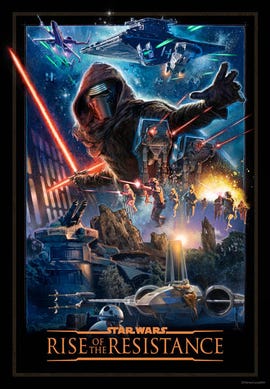 Rise of the Resistance Star Wars Disneyland