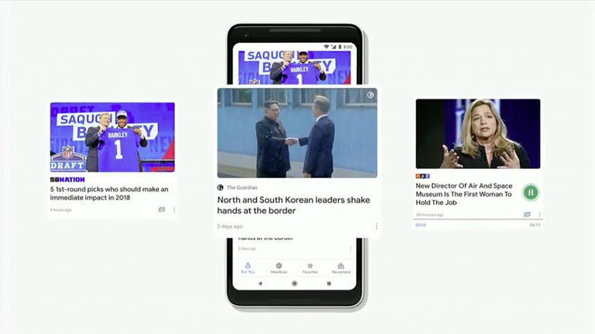 Google News uses AI to give you the news you want