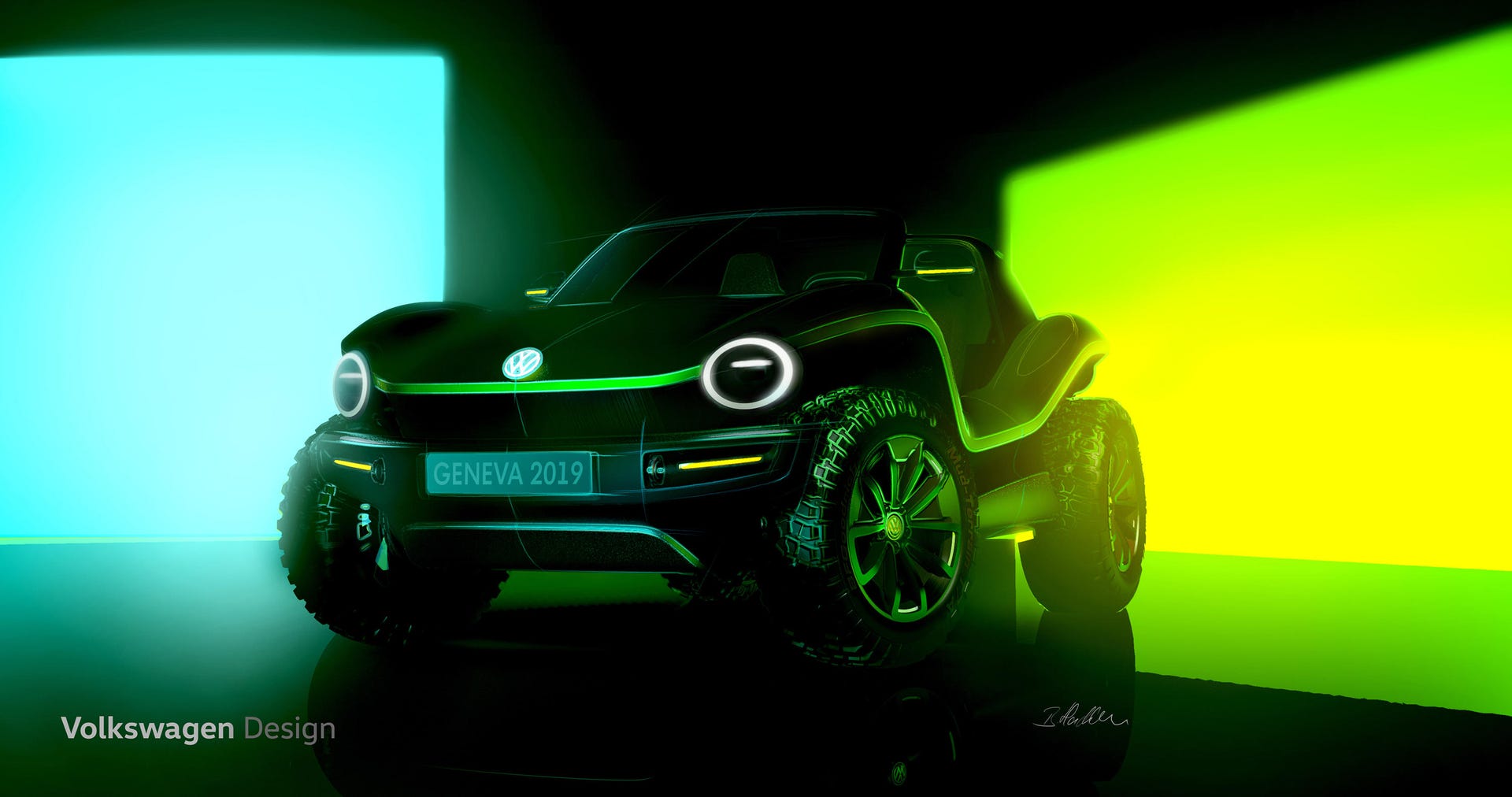 Volkswagen Electric Dune Buggy Geneva Concept
