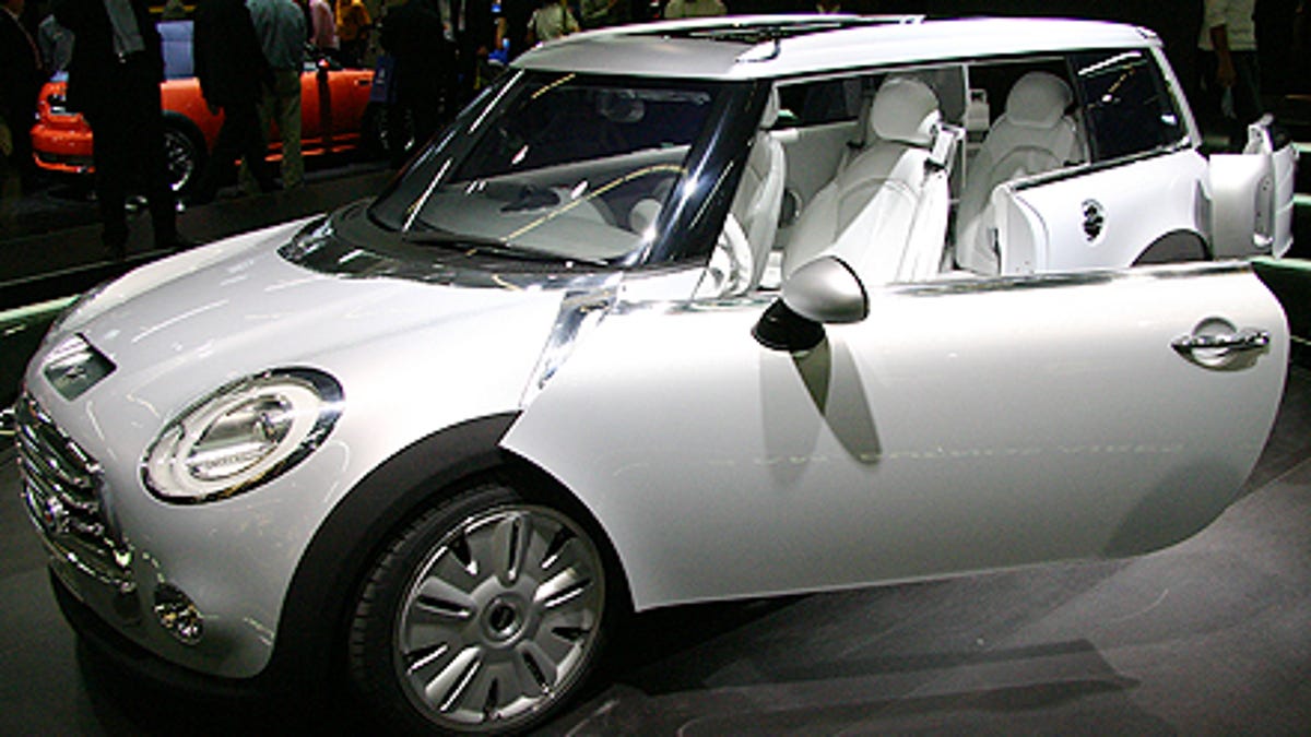 This Mini concept was on display at the 2005 Frankfurt auto show.