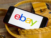 <p>Photo of eBay logo on an iPhone in handbag.&nbsp;</p>