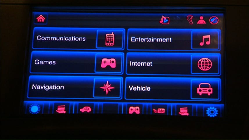 LTE connected car