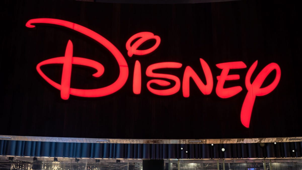 red logo for The Walt Disney Company