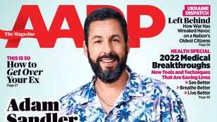 Adam Sandler Is on the AARP Magazine Cover Making Us All Feel So Old